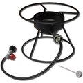 King Kooker Outdoor Cooker, Propane, 12" tall, 54K BTU, 17" Top Ring 110-17PKT